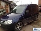 Бічні труби (2 шт., нерж.) для Opel Combo 2002-2012 рр - 2