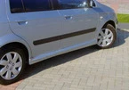 Бічні спідниці (під фарбування) для Hyundai Getz - 1