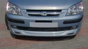 Передня нижня накладка (під фарбування) для Hyundai Getz - 3