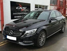 Передня решітка Diamond Silver 2014-2018, без камери для Mercedes C-сlass W205 рр - 12
