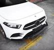 Передня лип накладка (чорна) для Mercedes A-сlass W177 2018- рр - 2