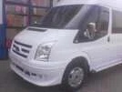 Накладка на передній бампер (2006-2014, з решіткою) для Ford Transit рр - 3