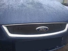 Зимова накладка на решітку Глянцева для Ford Focus II 2005-2008 рр - 2