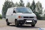 Кенгурятник WT022 (нерж) для Volkswagen T4 Caravelle/Multivan - 3