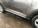 Бокові пороги Niken BMW-style (2 шт., Алюм.) для Kia Sportage 2010-2015 рр - 3