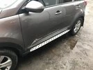 Бокові пороги Niken BMW-style (2 шт., Алюм.) для Kia Sportage 2010-2015 рр - 1