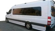 Бокові пороги Спорт (під фарбування) Довга база (L3) для Volkswagen Crafter 2006-2016 рр - 1