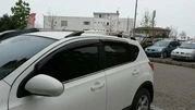 Рейлінги Хром Пластикові ніжки для Nissan Qashqai 2010-2014рр - 2
