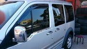 Зовнішня окантовка вікон (2 шт., нерж.) Carmos - Турецька сталь для Ford Connect 2010-2013 рр - 2