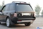 Задня дуга AK002-Подвійний (нерж.) для Range Rover III L322 2002-2012 рр - 3