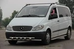 Нижня Губа Shark ST015 (нерж) для Mercedes Viano 2004-2014 рр - 1