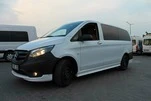 Тюнінг обвіс на передній бампер (під фарбування) для Mercedes Vito / V-class W447 2014- рр - 2
