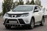 Кенгурятник WT003 (нерж) для Toyota Rav 4 2013-2018 рр - 3