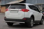 Задня дуга AK002 (нерж) для Toyota Rav 4 2013-2018 рр - 2