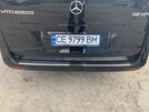 Накладка на задній бампер OmsaLine Чорний Хром (нерж) для Mercedes Vito / V-class W447 2014- рр - 4