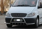 Кенгурятник WT003-Plus з вусами (нерж.) для Mercedes Viano 2004-2014 рр - 3