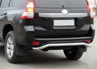 Задня дуга AK008 (нерж) для Toyota Land Cruiser Prado 150 - 1