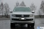 Передній захист ST018-2 (нерж) для Volkswagen Amarok 2010-2022 рр - 2