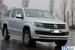 Передній захист ST018-2 (нерж) для Volkswagen Amarok 2010-2022 рр - 4