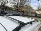 Перемички на рейлінги під ключ (2 шт) Чорний для Renault Kangoo 2008-2020 рр - 4