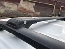 Перемички на рейлінги під ключ (2 шт) Чорний для Renault Kangoo 2008-2020 рр - 5