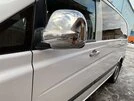 Накладки на дзеркала VITO 2004-2010 (2 шт) OmsaLine - Італійська нержавійка для Mercedes Viano рр - 5