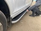Бокові пороги Tayga (2 шт., Алюміній) для Ауди Q7 2005-2015 рр - 3