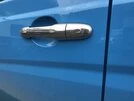 Накладки на ручки (нерж) 4 шт, Carmos - Турецька сталь для Mercedes Viano 2004-2014 рр - 5