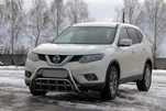 Кенгурятник WT002 (нерж) для Nissan X-trail T32 / Rogue 2014-2021 рр - 1