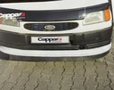 Накладка на передній бампер ЛІП (чорна) для Ford Transit 1991-2000 рр - 2