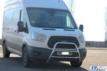 Кенгурятник WT022 (нерж.) для Ford Transit 2014- рр - 3