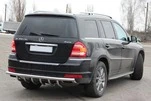 Задня дуга AK-style (нерж) для Mercedes GL сlass X164 - 1