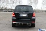 Задня дуга AK-style (нерж) для Mercedes GL сlass X164 - 2