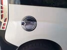 Накладка на лючок бензобака (нерж.) для Fiat Fiorino/Qubo - 4