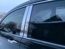 Молдинг дверних стійок (8 шт, нерж.) для Honda CRV 2007-2011 рр - 4