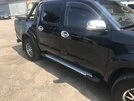 Бокові пороги Allmond Grey (2 шт., алюміній) для Toyota Hilux 2006-2015 рр - 5