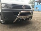 Кенгурятник WT003 (нерж) 51 мм, без напису для Volkswagen T5 2010-2015 рр - 1