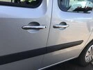Накладки на ручки (нерж) 4 шт, Carmos - Турецька сталь для Renault Kangoo 2008-2020 рр - 3