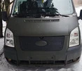 Зимова накладка на решітку (2006-2014) Глянцева для Ford Transit рр - 1