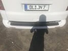 Накладка на задній бампер із загином (ABS-пластик) Матова для Volkswagen T5 2010-2015 рр - 5