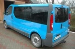 Рейлінги Чорні Коротка база, Метал. ніжки для Nissan Primastar 2002-2014 рр - 3