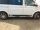 Бічні труби (2 шт., нерж) 60мм, Коротка база для Volkswagen T5 2010-2015 рр - 1
