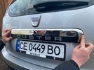 Планка над номером верхня (нерж.) для Renault Duster 2008-2017 рр - 4