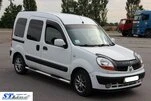 Бічні труби (2 шт., нерж.) для Renault Kangoo 1998-2008 рр - 5