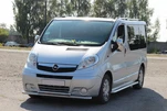 Передній захист ST014 (нерж.) для Opel Vivaro 2001-2015 рр - 1