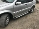 Бокові пороги Allmond Grey (2 шт., алюміній) для Mercedes ML W163 - 3