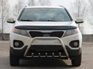 Кенгурятник WT003 (нерж.) для Kia Sorento II XM 2009-2014 рр - 1