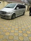 Накладка на бампер BRB V1 (під фарбування) 2004-2010 рік для Mercedes Vito W639 рр - 4