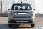 Задня дуга AK004 (нерж) для Mitsubishi Outlander 2012-2021 рр - 2