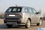 Задня дуга AK004 (нерж) для Mitsubishi Outlander 2012-2021 рр - 3